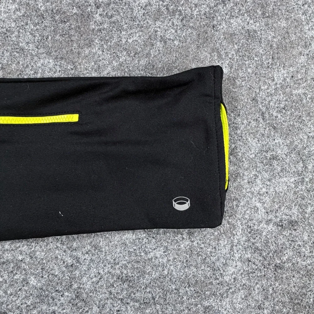 The Tube‎ Running Belt Unisex M/L Black Neon Waist Band Fanny Pack Gym Pouch